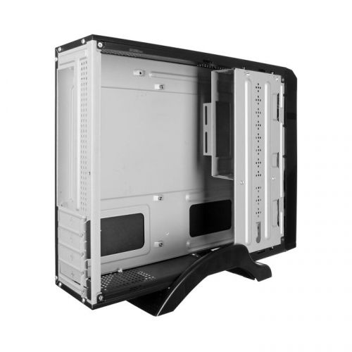 Корпус Exegate EX268691RUS Корпус MiniITX Exegate MI-207 Black, miniITX/mATX, M450, 80mm, 2xUSB, Audio