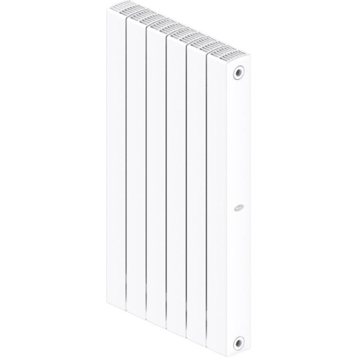 Биметаллический радиатор отопления Rifar Supremo 800 боковое подключение 5 секций белый RAL 9016