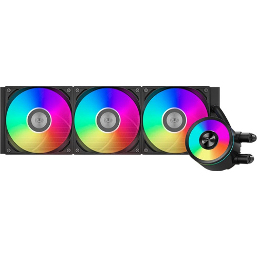 СВО PCCOOLER DA360 Pro ARGB (da360pro-bkawxx-gl), 4-pin, 120мм, Ret, черный