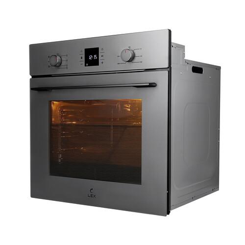 Электрический духовой шкаф LEX EDM 076 GR серый