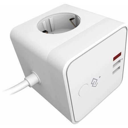 Умная розетка Digma DiPlug Cube 1 DPC13S EU Wi-Fi белый Умная розетка Digma DiPlug Cube 1 DPC13S EU Wi-Fi белый