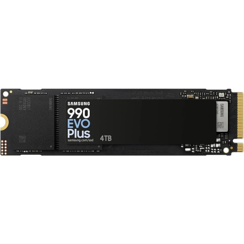 SSD Samsung 990 Evo Plus (MZ-V9S4T0BW), 4TB M.2, PCI-E 5.0 x2, V-NAND TLC R/W - 7250/6300 MB/s