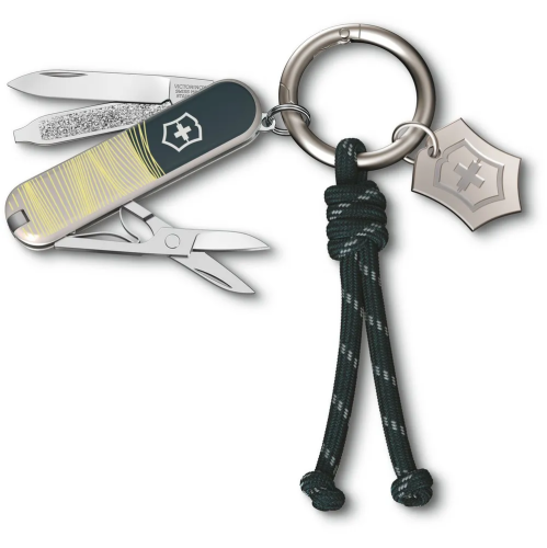 Складной нож Victorinox Classic SD New York Style 0.6223.e223, функций 7, 58мм, зеленый, коробка подарочная