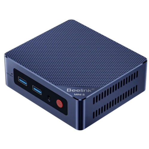 Мини ПК Beelink Mini S12 (BL/MINI S12/N95/8G/256G/Navy Blue) Intel Alder Lake N95, 4C/4T, Intel UHD 1.20 GHz(16EUs), 8GB DDR4 3200MHz RAM 256GB