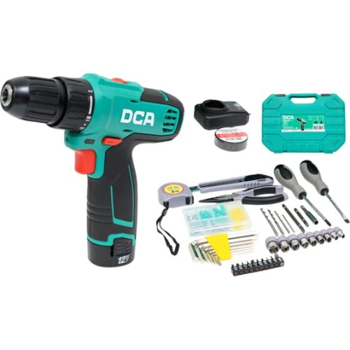 Дрель-шуруповерт DCA ADJZ1202 (Type TD) АКБ+ЗУ