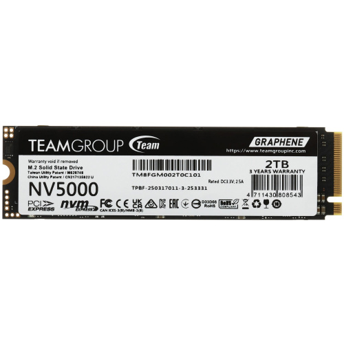 SSD Team Group NV5000 (TM8FGM002T0C101) 2Tb