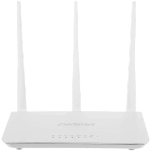 Роутер Digma (DWR-N302) N300 10/100BASE-TX белый
