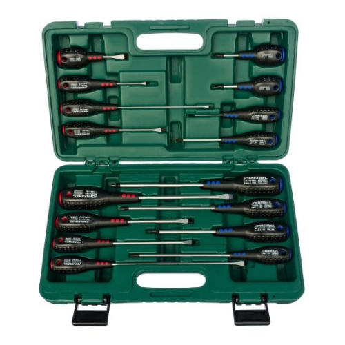 Набор отверток шлиц и крест Jonnesway Full Star D04PP16S (47914) SL 2x50-8x150 PH