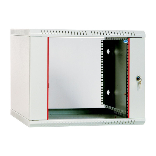 Шкаф коммутационный ЦМО ШРН-Э-6.350 серый 6U 600x350мм пер.дв.стекл несъемн.бок.пан. Шкаф коммутационный ЦМО ШРН-Э-6.350 серый 6U 600x350мм пер.дв.стекл несъемн.бок.пан.