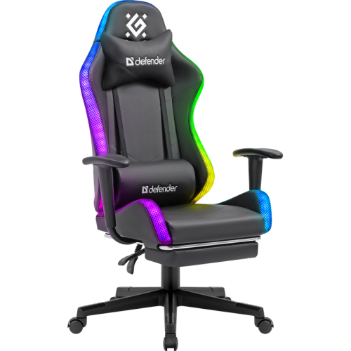 Кресло DEFENDER Watcher (64334) игровое Black