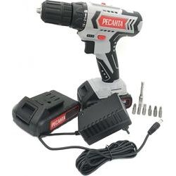 Дрель-шуруповерт Ресанта ДА-14-2ЛК кейс 75/14/4