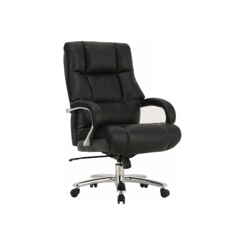 Кресло руководителя BRABIX Premium Bomer HD-007 (531939) рециклированная кожа, черное