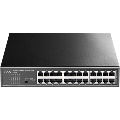Коммутатор неуправляемый Cudy FS1024 (L2) 24x100Мбит/с