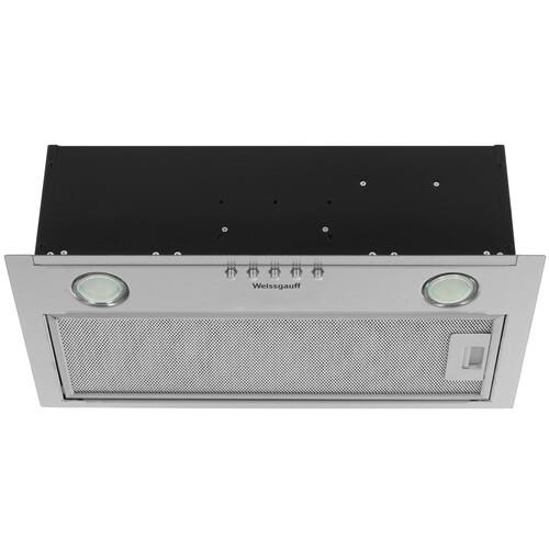 Вытяжка полновстраиваемая Weissgauff Alpha 50 PB IX серебристый