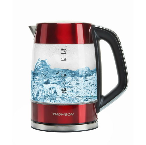 Электрочайник THOMSON Glass K20ES-2001 Red 1.7L