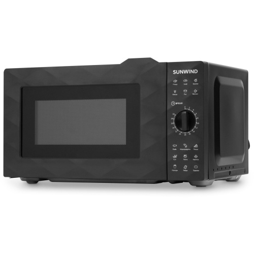 Микроволновая печь SUNWIND SUN-MW002 черный 700Вт, 20л