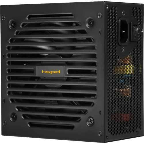 Блок питания HSPD HSI-750BS-BK 750W 80+ Bronze (ATX, 2.31, Semi-modular, 1x24(20+4)pin 550mm, 1xCPU*2 8(4+4)pin 600+150mm, 1xPCIe*2