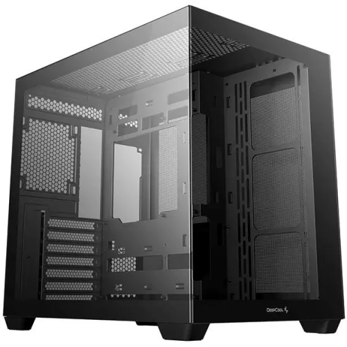 Корпус Deepcool CG530 (R-CG530-BKNDA0-G-1) черный без БП ATX 2x120mm 2x140mm 2xUSB2.0 1xUSB3.0 audio bott PSU