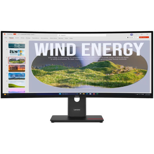 Монитор Lenovo ThinkVision T34wd-40 (64AEGAT1UK) черный