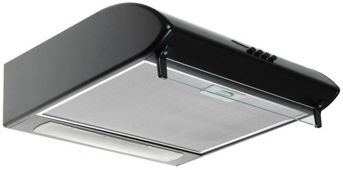 Вытяжка подвесная Gefest ВО 2501 К41 черный/прозрачный