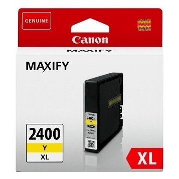 Картридж Canon PGI-2400XL Y для Maxify iB4040, МВ5040 и МВ5340. Желтый. 1500 страниц.