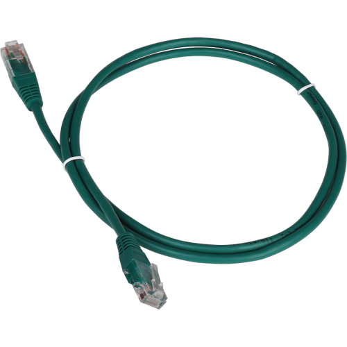 Патч-корд TWT (TWT-45-45-20-GN) TWT UTP кат.5e, с заливными колпачками, 20.0 м, зеленый