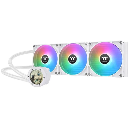 СВО Thermaltake TH420 V2 Ultra Snow Edition ARGB (CL-W407-PL14SW-A) Soc-AM5/AM4/1151/1200/1700 белый 4-pin 34.7dB Al+Cu LCD Ret
