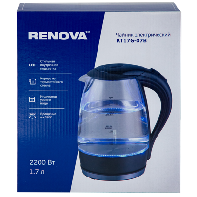 Чайник RENOVA KT17G-07B