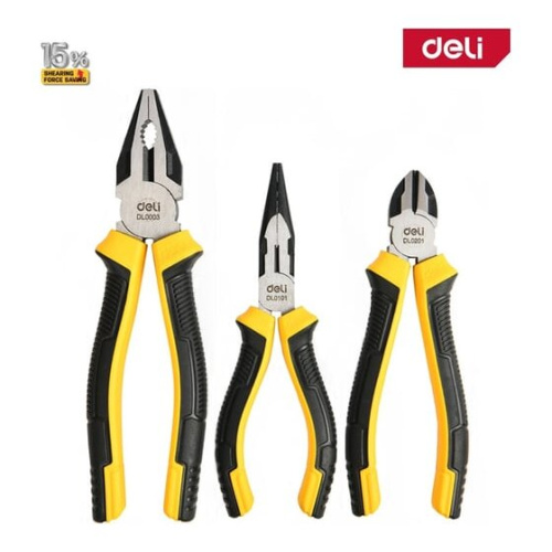 Набор плоскогубцев Deli DL0003-3