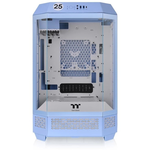 Корпус Thermaltake The Tower 300 Hydrangea (CA-1Y4-00SFWN-00) голубой без БП miniITX 7x120mm 5x140mm 2xUSB3.0 audio bott PSU