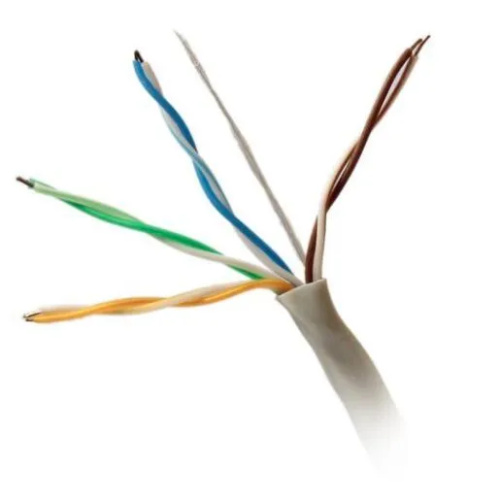 Витая пара Exegate UTP4-C5e-CCA-S25-IN-PVC-GY-305 (EX281817RUS) серый