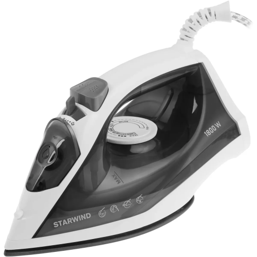 Утюг Starwind SIR1819 1800Вт серый/белый