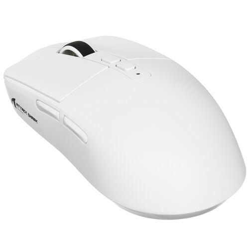 Мышь беспроводная/проводная Attack Shark X6 [SharkX6White] белый