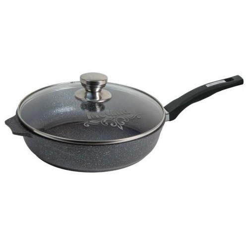 Сковорода МЕЧТА 24803 Гранит star 24см несъем ручка