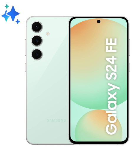 Смартфон Samsung Galaxy S24FE 8/256 Гб 5G Мятный (S721) Смартфон Samsung Galaxy S24FE 8/256 Гб 5G Мятный (S721)