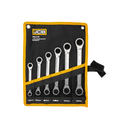 Набор ключей накидных JCB JCB-50621M(65684) 6 предметов