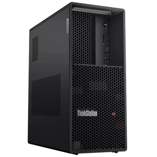 ПК Lenovo ThinkStation P3t (30GUSGUM00) Intel Core i7 13700, DDR5 16ГБ, 512ГБ(SSD), NVIDIA T400 - 4 ГБ, CR, Windows 11 Professional, черный