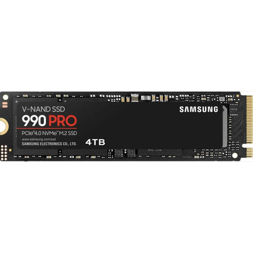 SSD Samsung 990 Pro (MZ-V9P4T0BW) 4Tb M.2 (PCI-E NVMe 2.0 Gen 4.0 x4) (R7450/W6900MB/s)