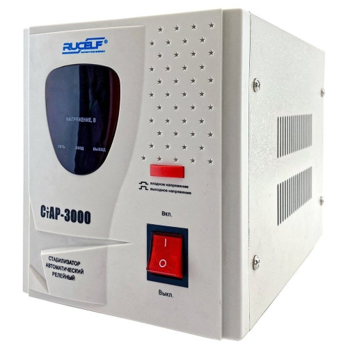 Стабилизатор напряжения Rucelf СтАР-3000 белый