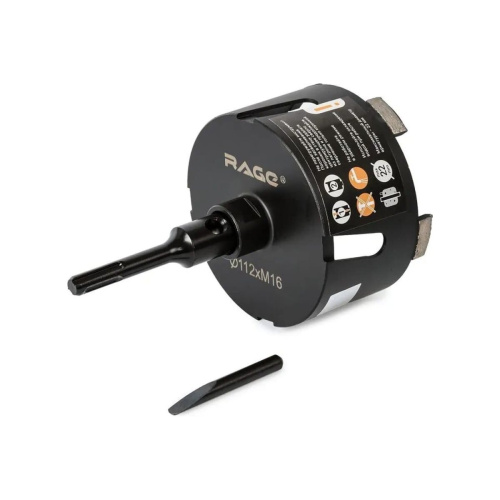 Коронка алмазная по бетону VIRA 559529 112 мм rage by