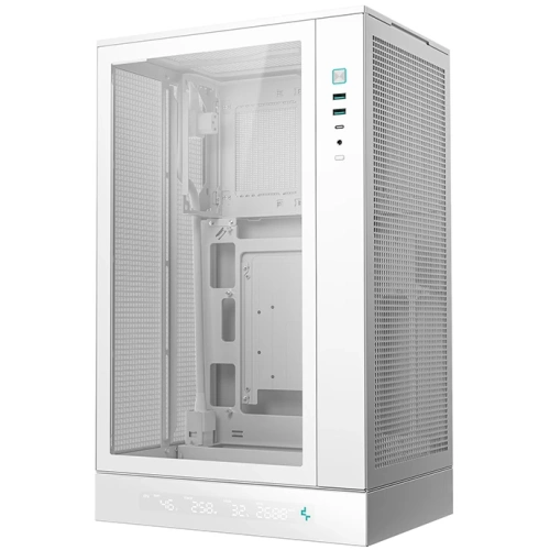 Корпус Deepcool CH270 Digital WH без БП, белый, Micro ATX/Mini-ITX