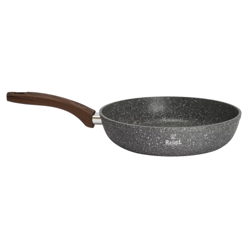 Сковорода Rashel R-10820 Титан&Гранит 20см серый