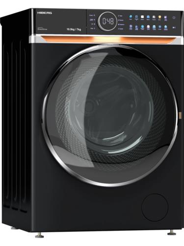 Стирально-сушильная машина HIBERG i-DDQ10 - 10714 B черный