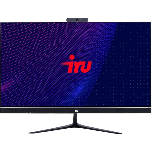 Моноблок IRU Office P2320A3 (1848489) 23.8" Full HD Ryzen 5 3400GE (3.3) 8Gb SSD256Gb RGr CR Free DOS 120W черный