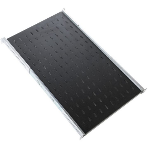 Полка выдвижная ЦМО ТСВ-75-9005 1U нагр.:30кг. 750мм черный