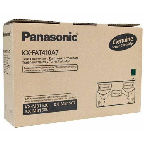 Картридж Bion KX-FAT410A Panasonic KX-MB1500/1520 (2500 стр) Черный
