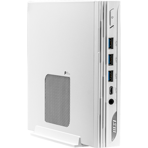 Неттоп MSI Pro DP10 13M-025BRU (936-B0A612-025) i5 1340P (1.9) Iris Xe noOS 2.5xGbitEth WiFi BT 120W белый