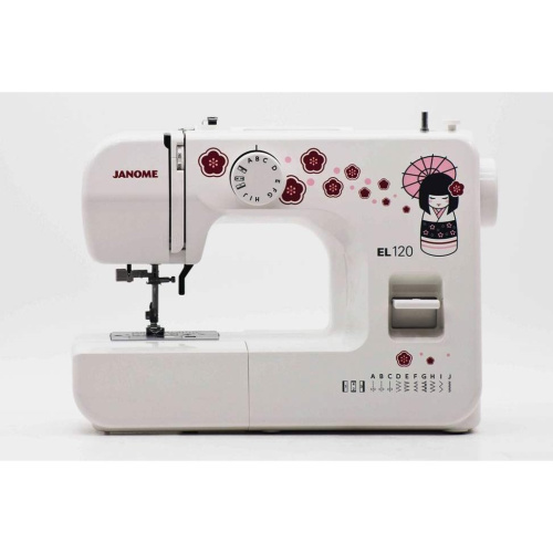 Швейная машина Janome EL120 белый/рисунок