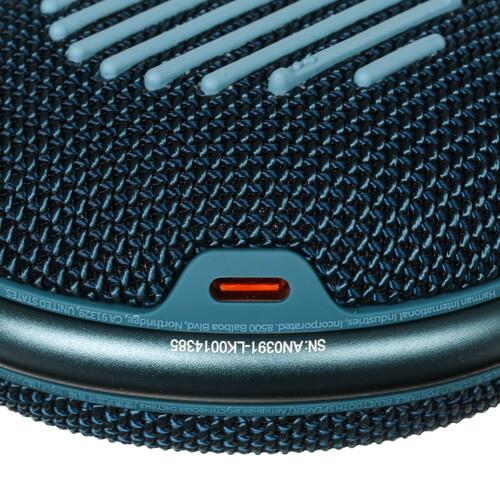 Портативная колонка JBL CLIP 4, синий