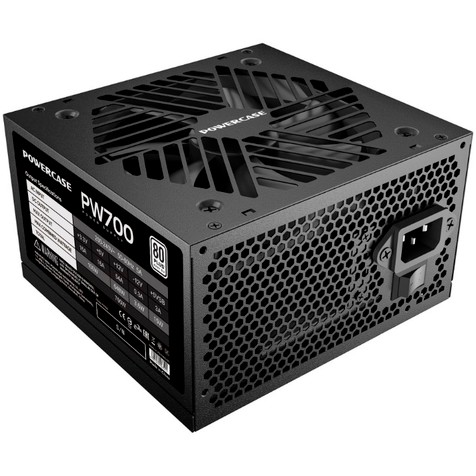 Блок питания Powercase PW700 (PS-700W-DC) (80 Plus, ATX 2.31, 700W, APFC, DC-DC, 120mm Fan)